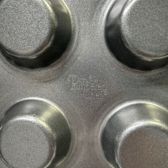 Pampered Chef Black Non-Stick 24-Hole Mini Muffin Pan - Picture 6 of 8